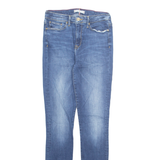 TOMMY HILFIGER Womens Jeans Blue Regular Tapered Stone Wash W26 L29