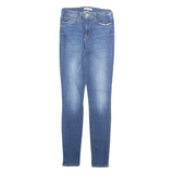 TOMMY HILFIGER Womens Jeans Blue Regular Tapered Stone Wash W26 L29