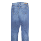 TOMMY HILFIGER Womens Jeans Blue Regular Tapered Stone Wash W26 L29