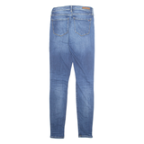 TOMMY HILFIGER Womens Jeans Blue Regular Tapered Stone Wash W26 L29