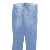 GUESS Womens Jeans Blue Regular Tapered Stone Wash W32 L32
