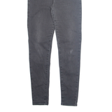 LEVI'S Big E Womens Jeans Green Slim Skinny Stone Wash W29 L30