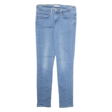 LEVI'S 711 Womens Jeans Blue Regular Skinny Stone Wash W28 L28