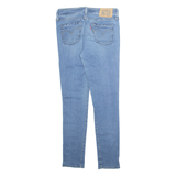 LEVI'S 711 Womens Jeans Blue Regular Skinny Stone Wash W28 L28