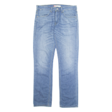 LEVI'S 511 Mens Jeans Blue Slim Straight Stone Wash W32 L33