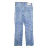 LEVI'S 511 Mens Jeans Blue Slim Straight Stone Wash W32 L33