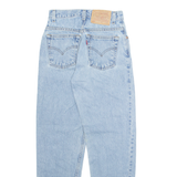 LEVI'S Womens Jeans Blue Regular Tapered W24 L27