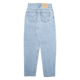 LEVI'S Womens Jeans Blue Regular Tapered W24 L27