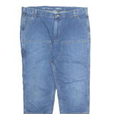 CARHARTT Cargo Mens Jeans Blue Relaxed Straight W40 L32