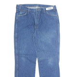 DICKIES Mens Jeans Blue Loose Straight W40 L34