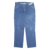 DICKIES Mens Jeans Blue Loose Straight W40 L34