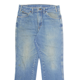 DICKIES Mens Jeans Blue Loose Straight Stone Wash W32 L28