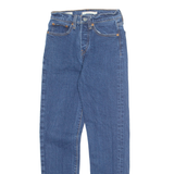 LEVI'S Big E Womens Jeans Blue Regular Tapered W24 L27