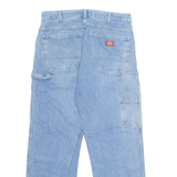 CARHARTT Carpenter Cargo Mens Jeans Blue Loose Straight W32 L30