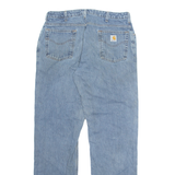 CARHARTT Womens Jeans Blue Regular Straight W34 L30