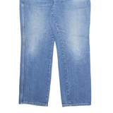 DICKIES Mens Jeans Blue Loose Straight Stone Wash W36 L30