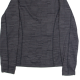 THE NORTH FACE Womens Fleece Grey 1/4 Zip L