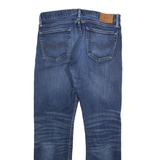 POLO RALPH LAUREN Womens Jeans Blue Slim Straight Stone Wash W30 L30