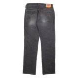 LEVI'S 505 Mens Jeans Grey Regular Straight Stone Wash W30 L32