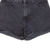 LEVI'S BIG E Womens Denim Shorts Black S W27