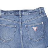 GUESS High Waisted Womens Denim Shorts Blue XS W26