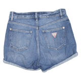 GUESS High Waisted Womens Denim Shorts Blue XS W26