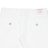 TRUE RELIGION Womens Jorts Shorts White M W31