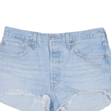 LEVI'S 501 BIG E Womens Denim Shorts Blue M W32