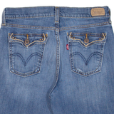 LEVI'S Womens Jorts Shorts Blue Slim S W28
