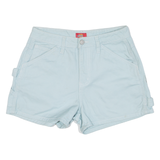 DICKIES Womens Workwear Shorts Blue XS W25