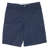 DICKIES Mens Workwear Shorts Blue XL W38