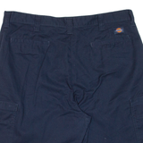 DICKIES Mens Workwear Shorts Blue XL W38
