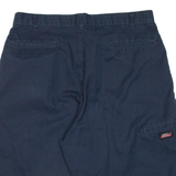 DICKIES Mens Workwear Shorts Blue L W36