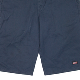 DICKIES Mens Workwear Shorts Blue L W36