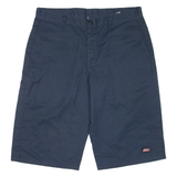 DICKIES Mens Workwear Shorts Blue L W36