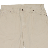 DICKIES Mens Workwear Shorts Beige L W36
