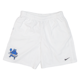 NIKE Mens Sports Shorts White Relaxed M W28