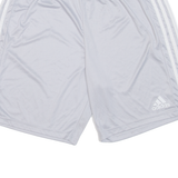 ADIDAS Mens Sports Shorts Grey Relaxed L W30