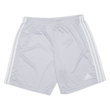 ADIDAS Mens Sports Shorts Grey Relaxed L W30
