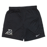 NIKE Mens Sports Shorts Black Relaxed L W36