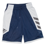 ADIDAS Mens Sports Shorts Blue Relaxed M W27