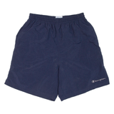 CHAMPION Mesh Lining Mens Swimming Shorts Blue Relaxed M W26