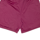 NIKE Mens Sports Shorts Maroon Relaxed L W30