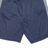 REEBOK Mens Sports Shorts Blue Relaxed M W30