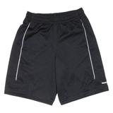REEBOK Mens Sports Shorts Black Relaxed S W31