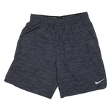 NIKE Mens Sports Shorts Black Relaxed L W31