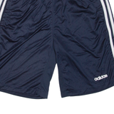 ADIDAS Mens Sports Shorts Blue Relaxed L W31