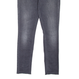 HILFIGER DENIM Nora Womens Jeans Grey Slim Skinny Stone Wash W30 L30
