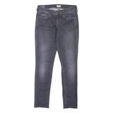 HILFIGER DENIM Nora Womens Jeans Grey Slim Skinny Stone Wash W30 L30