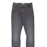 TOMMY HILFIGER Harlem Womens Jeans Grey Slim Skinny Stone Wash W27 L32